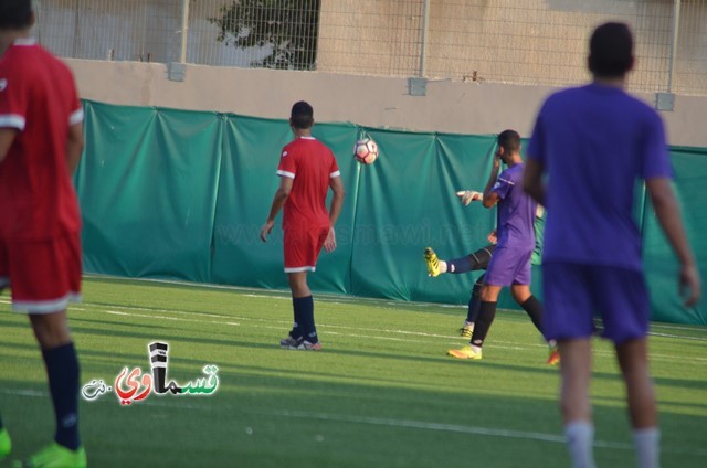 نادي الوحدة يطحن سروتكين4-0 على ارض الملعب الشرقي بالكادر المحلي واللاعب القسماوي يثبت نفسه